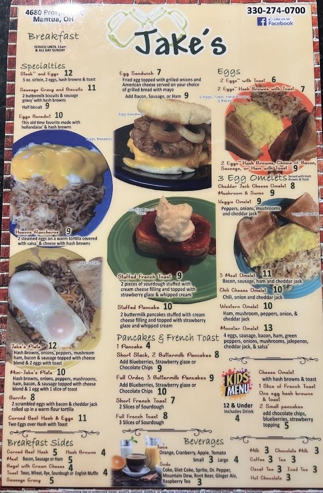 Jake's Eats Monster Omelet