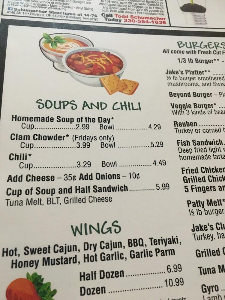 Jake's Eats Menu image 4